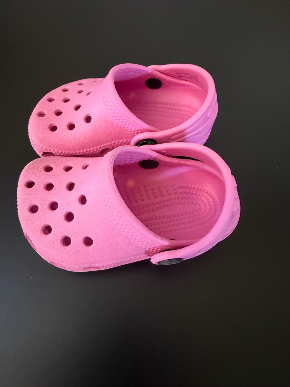 Kids Pink Lightweight Clog Sandals